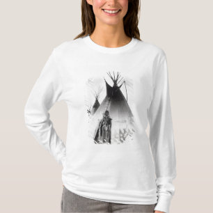 Blackfoot Brave, near Calgary, Alberta, 1889 T-Shirt