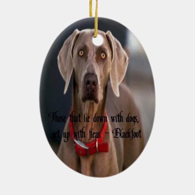 Blackfoot Quote American Indian proverb Ceramic Ornament (Back)