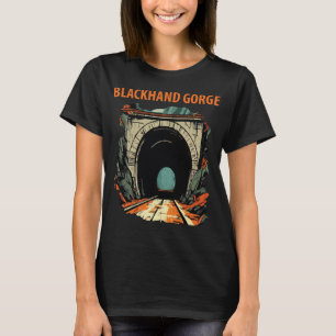 Blackhand Gorge Tunnel Dark Teal Travel T-Shirt