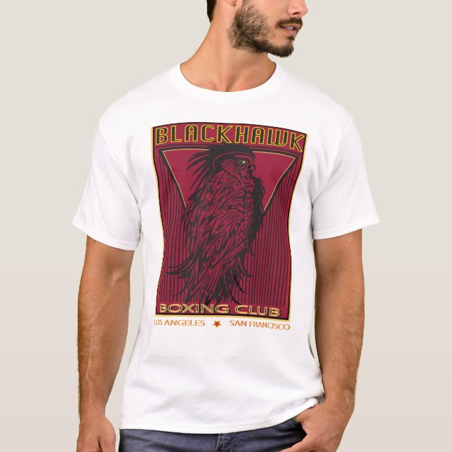 BLACKHAWK BOXING CLUB T-Shirt (Front)