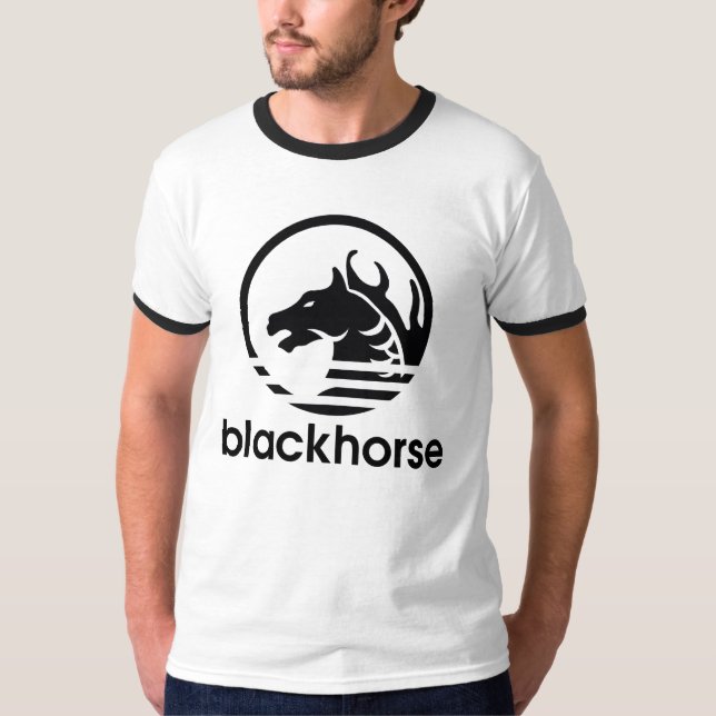 BlackHorse x Three Stripe Life (Short sleeve) T-Shirt (Front)