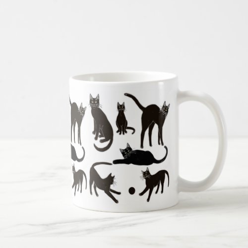 Blackie the Black Cat Mug