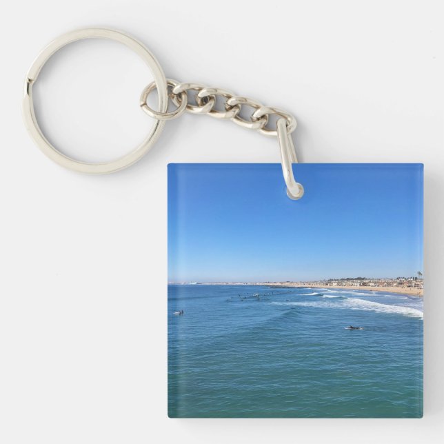 Blackies, Newport Beach, California Keychain (Front)