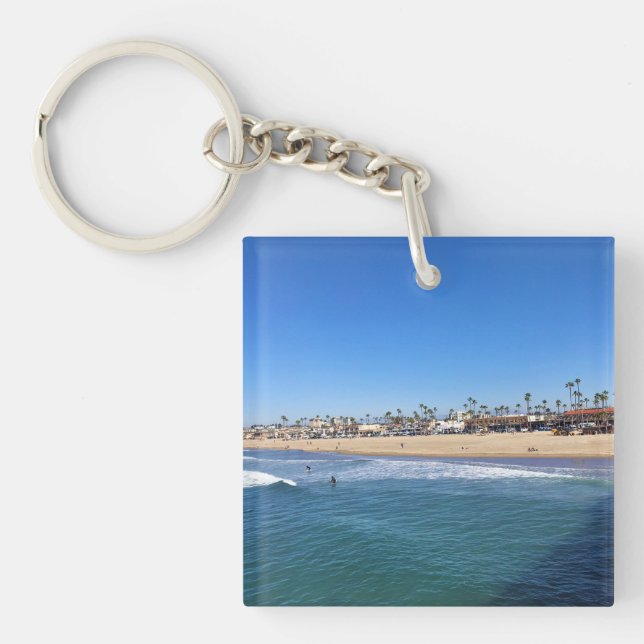 Blackies, Newport Beach, California Keychain (Front)