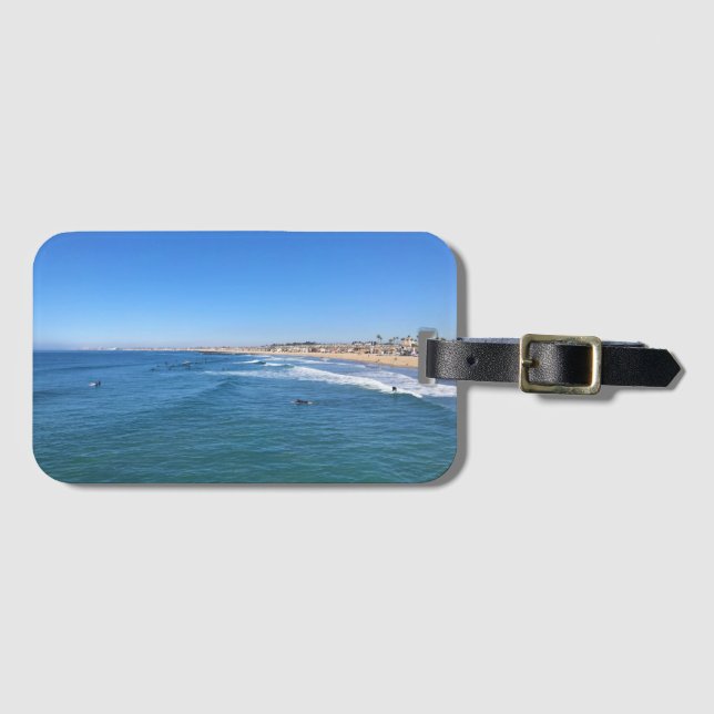 Blackies, Newport Beach, California Luggage Tag (Front Horizontal)