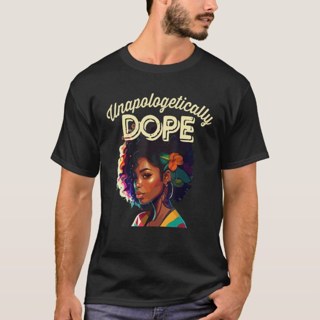 Blackity Black Every Month Black History African A T-Shirt (Front)