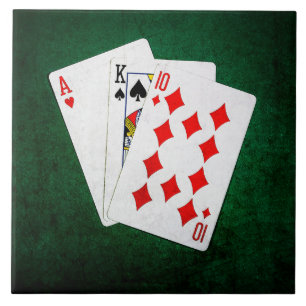 Blackjack 21 point - Ace, King, Ten Tile