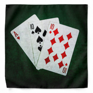 Blackjack 21 point - Ace, Ten, Ten Bandana