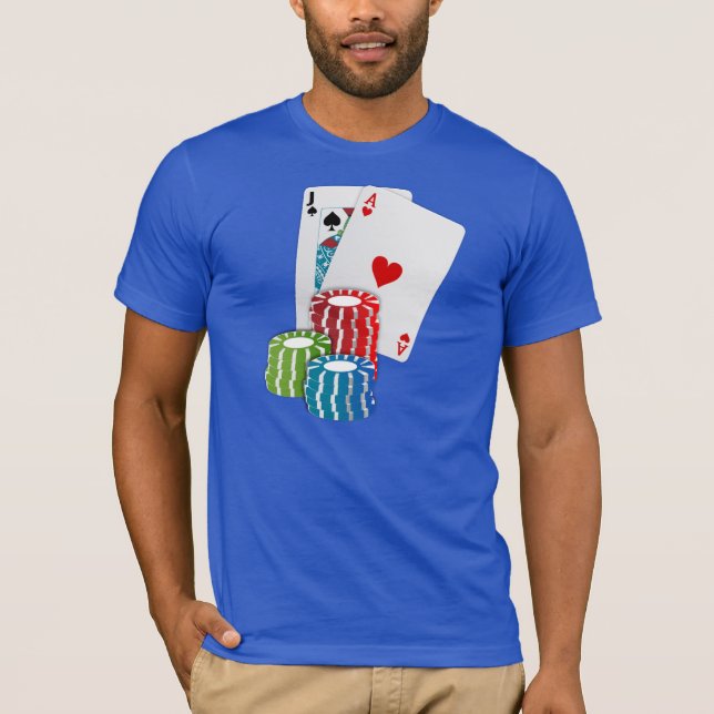 BLACKJACK 21st Birthday Graphic Tee (Front)