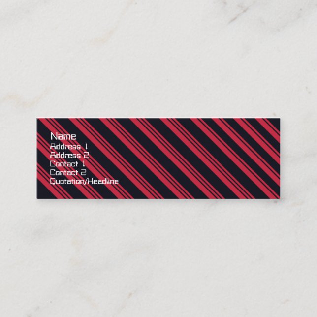blackjack classic mini business card (Front)