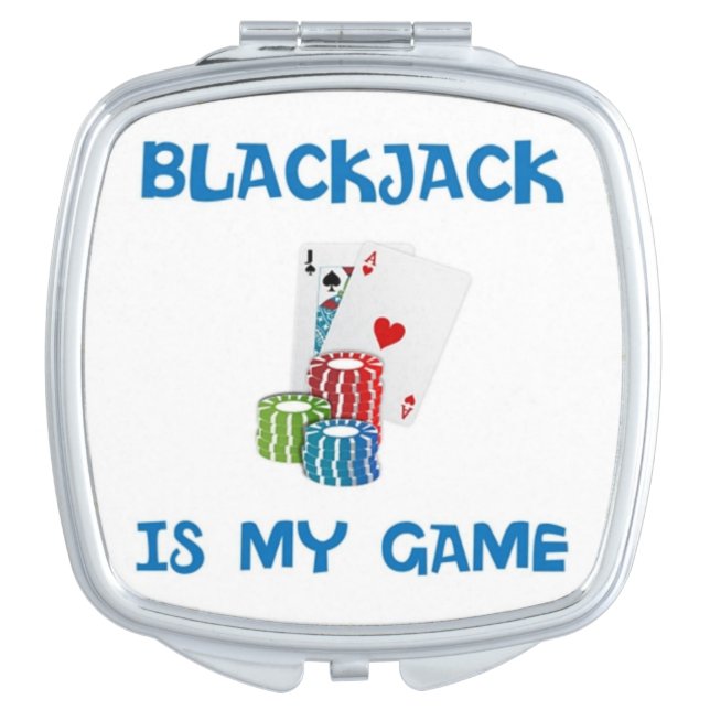 BLACKJACK IS MY GAME VANITY MIRROR (Front)