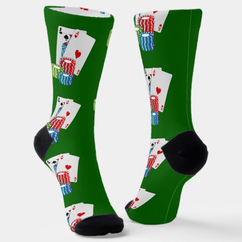 Blackjack Las Vegas Socks