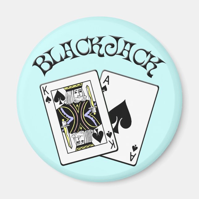 BLACKJACK MAGNET (Front)