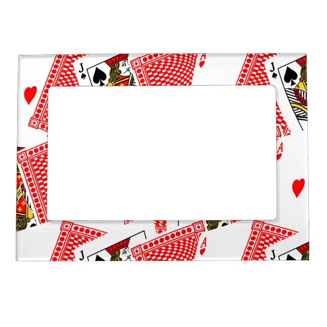 Blackjack Magnetic Photo Frame (Front)