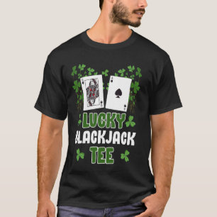 Blackjack Player LUCKY BLACKJACK SHIRT Gambling Ca