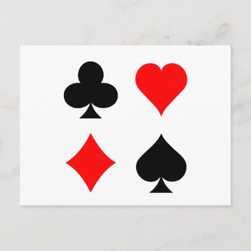 Blackjack  Poker Card Suits Vector Art