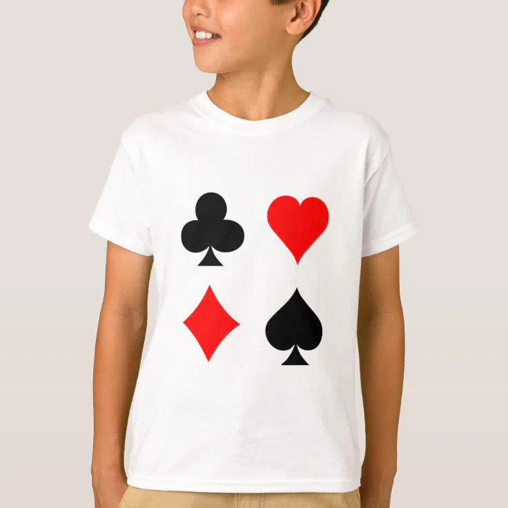 card suits shirt