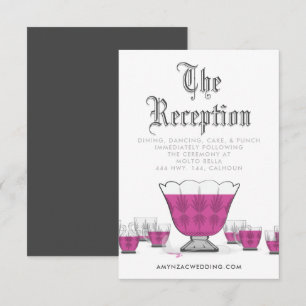 Blackletter Reception Enclosure Card