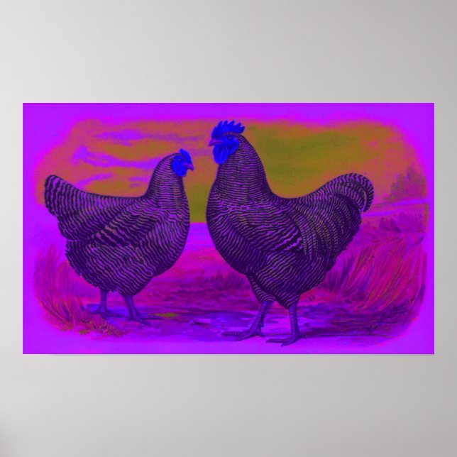 BlackLight Canvas Poster (Front)