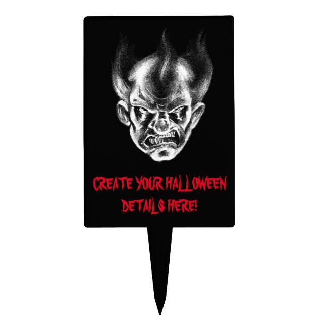 BlackLines Killa Klown Cake Pick (Front)