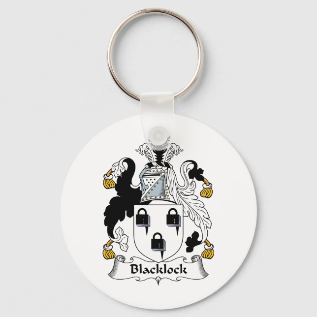 Blacklock Family Crest Keychain (Front)
