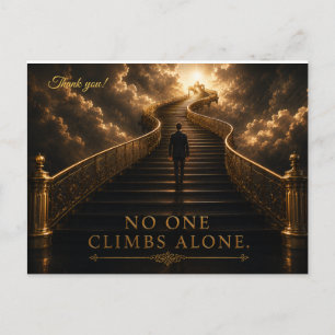 Blackmere & Co. Luxury Staircase Thank You Card