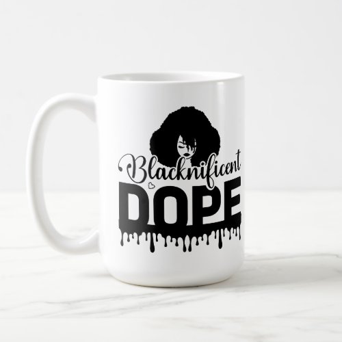 BLACKNIFICENT DOPE MUG