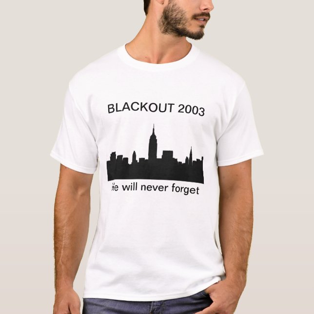 BLACKOUT 2003 T-Shirt (Front)