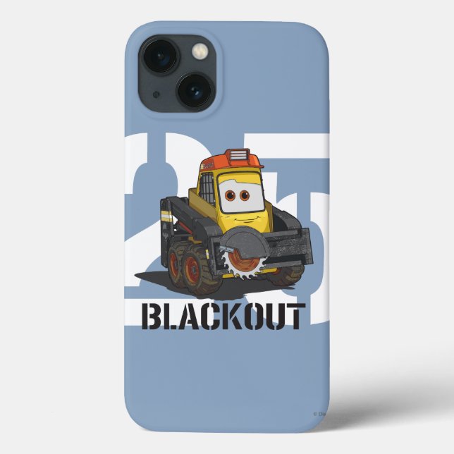 Blackout Character Art Case-Mate iPhone Case (Back)