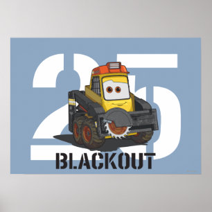Blackout Character Art Poster