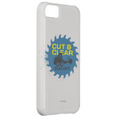 Blackout Cut & Clear Case-Mate iPhone Case (Back/Right)