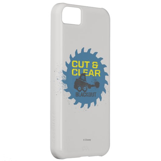 Blackout Cut & Clear Case-Mate iPhone Case (Back/Right)