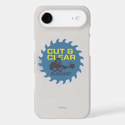 Blackout Cut & Clear Case-Mate iPhone Case (Back)