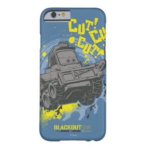 Blackout Cut Cut Barely There iPhone 6 Case