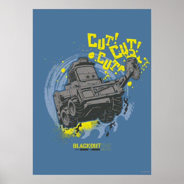 Blackout Cut! Cut! Poster (Front)