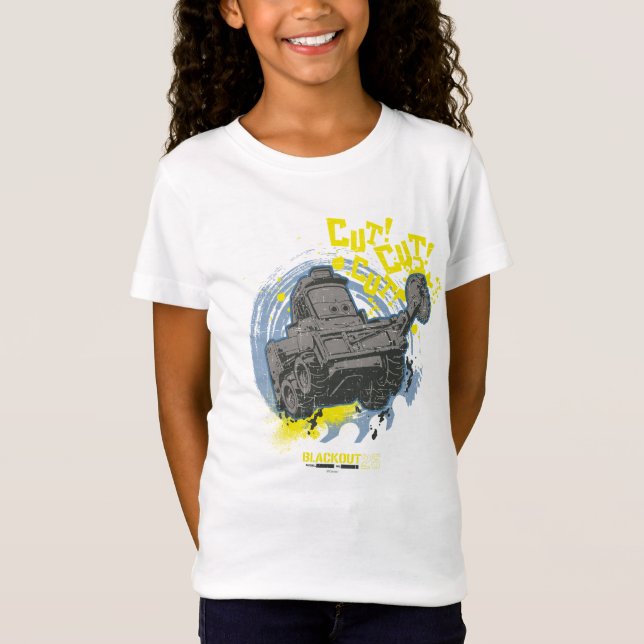 Blackout Cut! Cut! T-Shirt (Front)