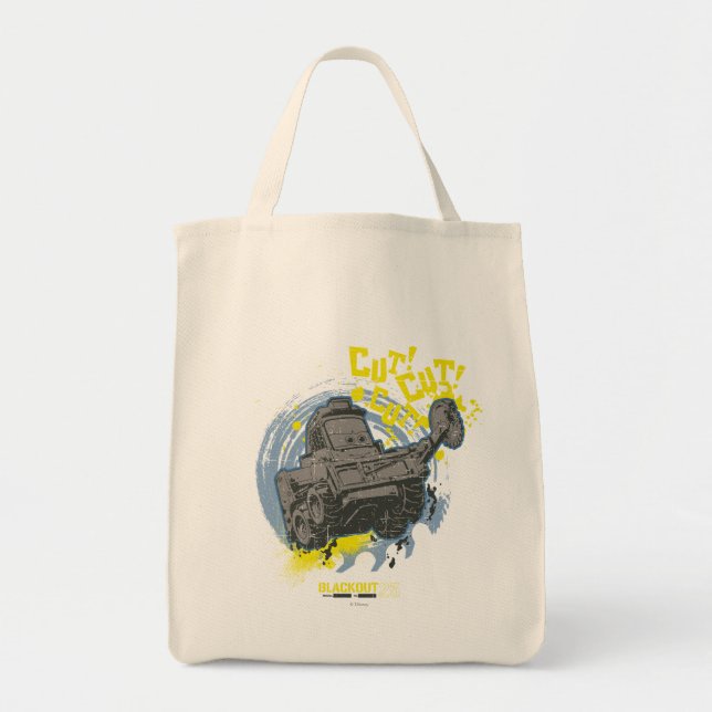 Blackout Cut! Cut! Tote Bag (Front)