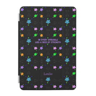 Blackout Daisy iPad Mini Cover
