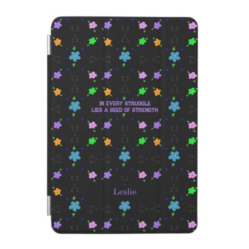 Blackout Daisy  iPad Mini Cover