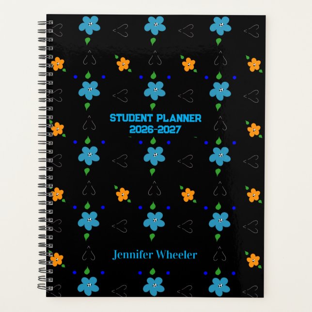 Blackout Daisy  Planner (Front)