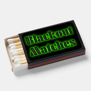 Blackout or other emergency matchboxes
