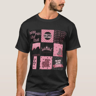 BLACKPINK - THE ALBUM Pattern T-Shirt