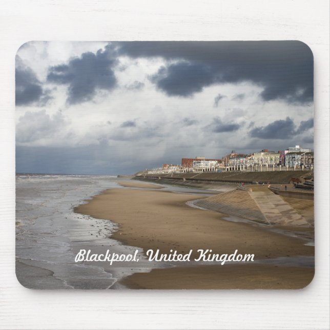 Blackpool Beach Mouse Pad (Front)