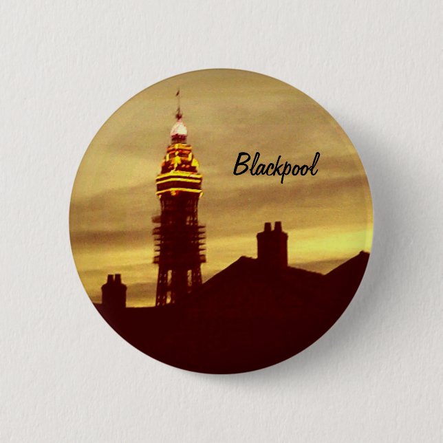 Blackpool Button (Front)