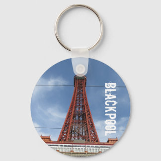Blackpool Tower And Day Sky Keychain