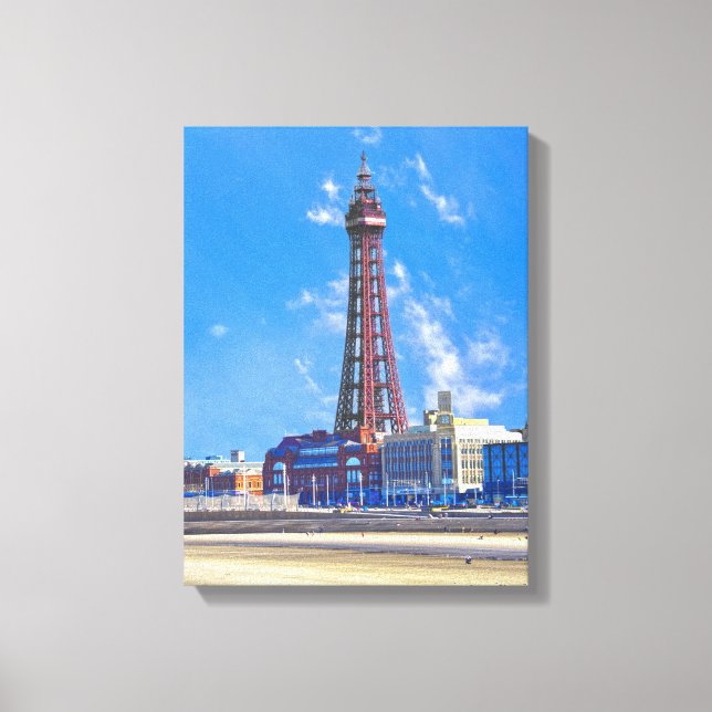 Blackpool Tower Canvas Print (Front)