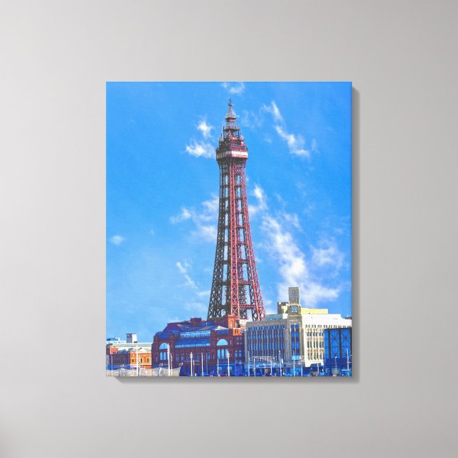 Blackpool Tower Canvas Print (Front)
