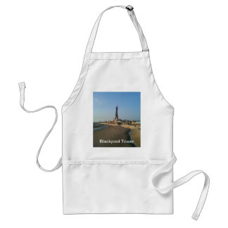 Blackpool Tower in England Adult Apron