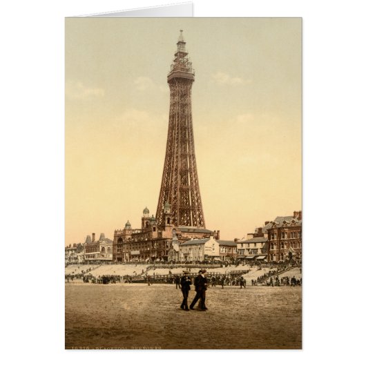 Blackpool Tower IV, Lancashire, England Cards (Front)