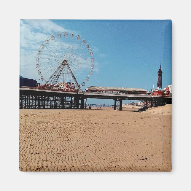 Blackpool tower magnet (Front)